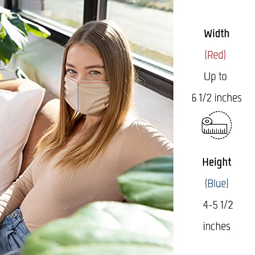Breathe Healthy Honeycomb Face Mask, Breathable & Washable, Made In Usa (Adult, Silver) #TOP7