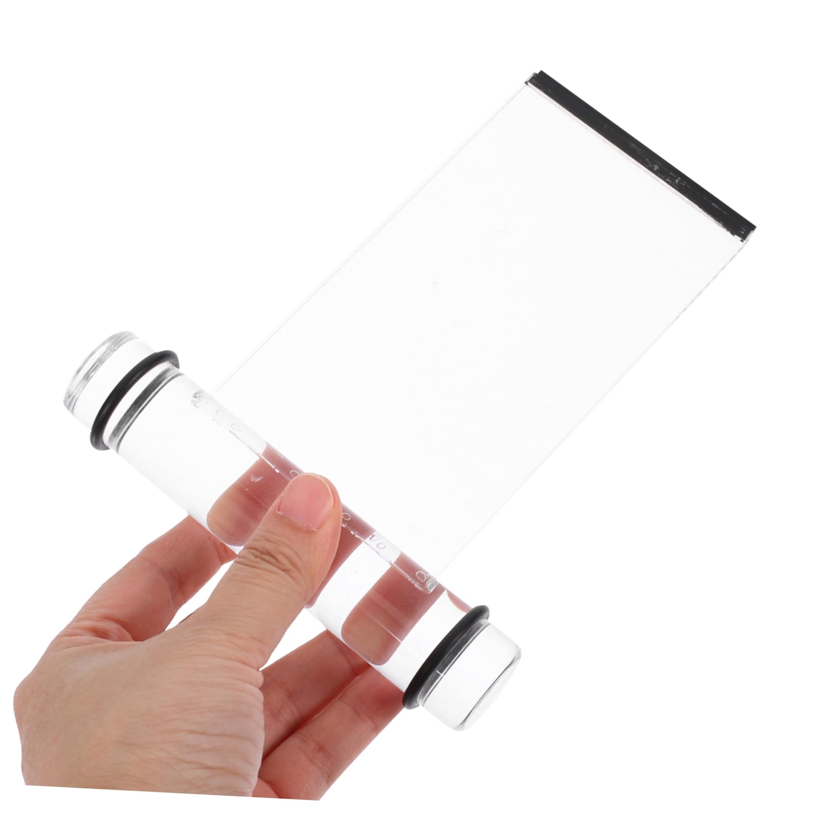 Cabilock Stainless Steel Slot for Poker Game Acrylic Money Paddle Tip Box Easy Install