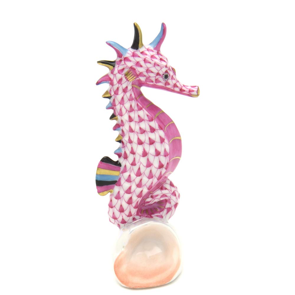 ヘレンド　置物　タツノオトシゴ Amazon.co.jp: ヘレンド(Herend) 竜の落とし子(VHP) 手描き フィギュ