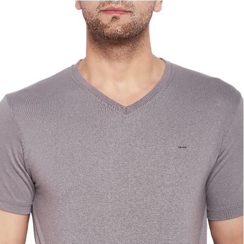 Image of Orewa Men Men's Solid Regular Fit T-Shirt