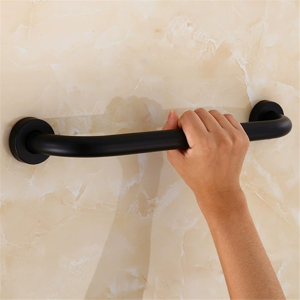 Barra de Apoyo para baño, Barra de Seguridad Antideslizante de Acero Inoxidable, asideros de Seguridad para Ducha para Personas Mayores, Barra de Apoyo de Seguridad(43cm)