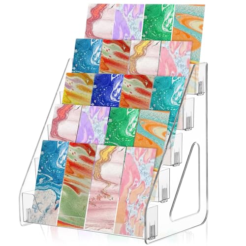 Présentoir acrylique pour marque-page évitant le désordre en caisse