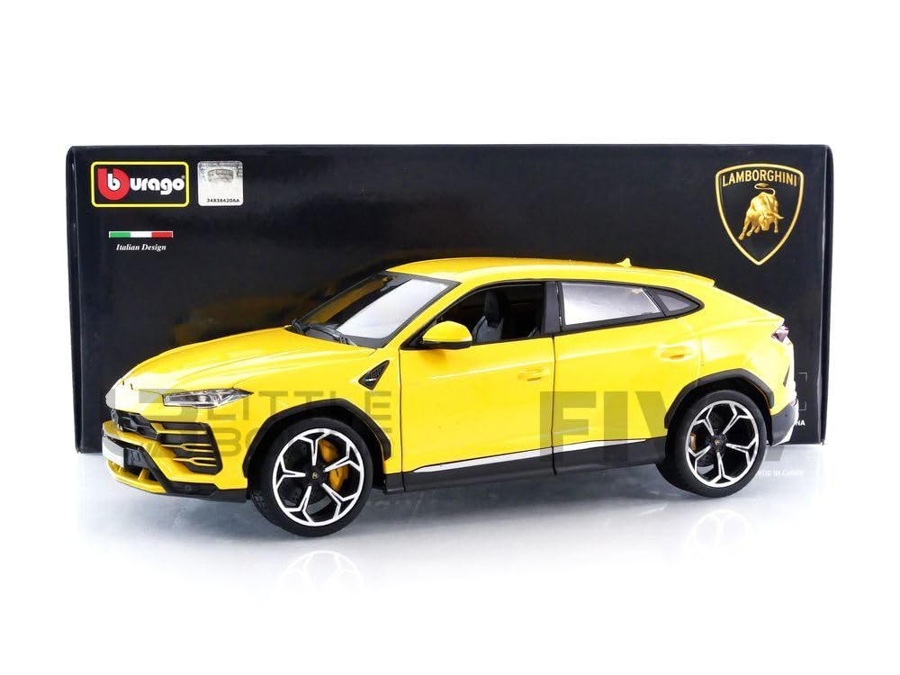 Bburago - Macchina in Miniatura da Collezione, 11042Y, Yellow
