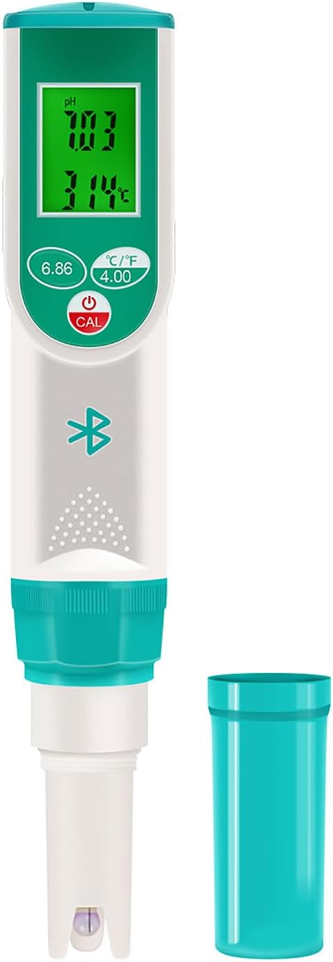 メーター 0.02PH ウォーターテスター 温度計 0-14PH 測定範囲テスター 水槽プール用