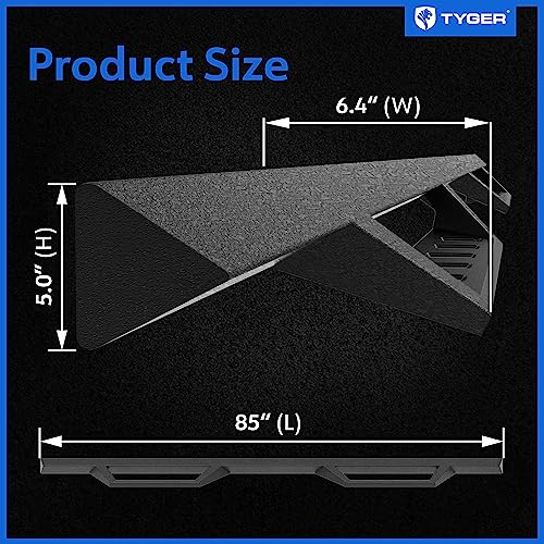 image for Tyger Auto LanderX Running Board Compatible with 2015-2025 Ford F-150;