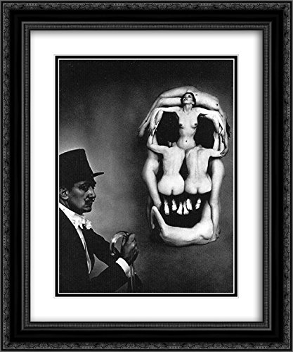 Amazon.com: Salvador Dali 2X Matted 20x24 Black Ornate Framed Art