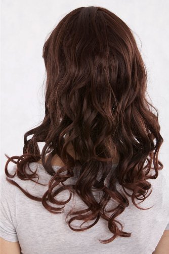 Wig Me Up - Parrucca, Colore Castano, Riccia