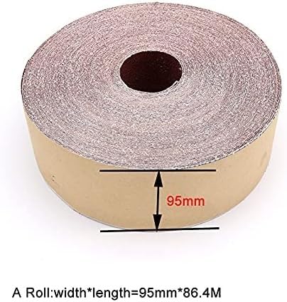 Bande abrasive robuste de 3m x 90mm pour finitions soignées sur bois - 2