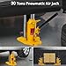 GarveeTech Toe Jack Lift Air Hydraulic Floor Jack, 30Ton/66,138LB Car Jack Hydraulic Floor Jack, Top Lift Jack With Manual Hand Pump, Air Hydraulic Claw Jack for Machinery, Industry, Air Jack Seal Kit