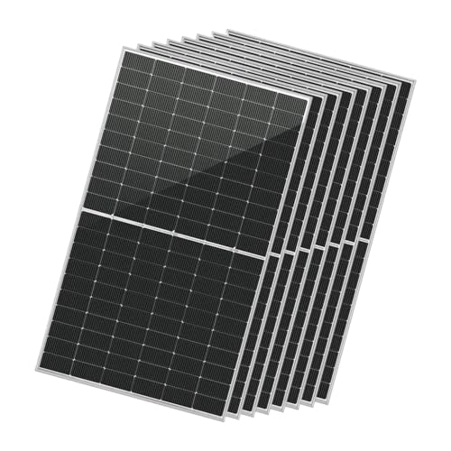 460W Bifacial Solar Panels Monocrystalline,High Efficiency Solar Panel for Charging...