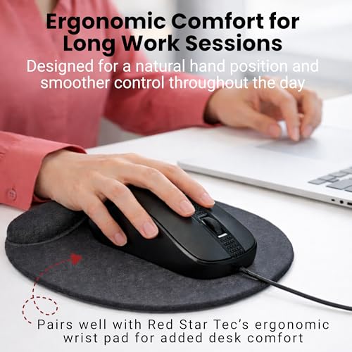 RED STAR TEC USB Wired Mouse for Laptops and Desktops - image 2