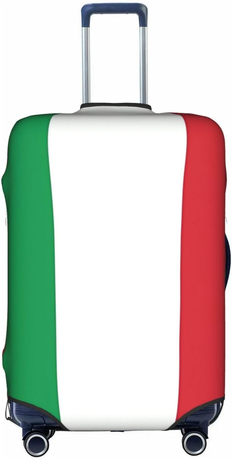 EkcoSLuggage Cover,Suitcase Spandex Protective Cover,Washable Travel Gear Coveritaly Flag Medium
