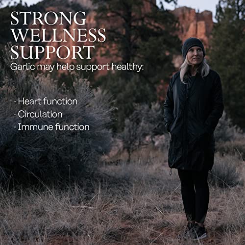 Solaray Garlic Bulb 600Mg | Healthy Immune, Circulatory & Cardiovascular Systems Support | Vegan & Non-Gmo | 100 Vegcaps #TOP3