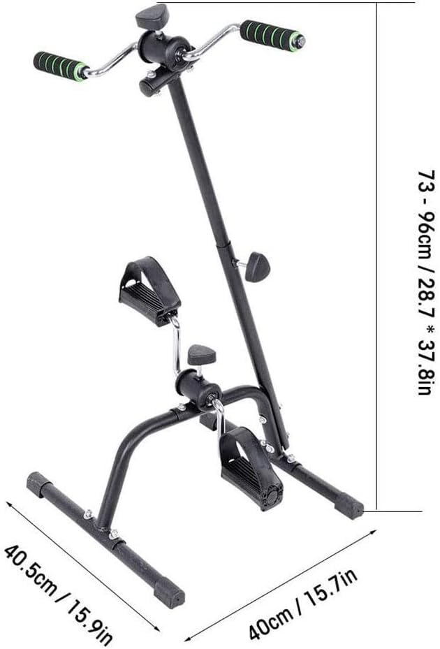 Mini Hometrainer Pedaal Trainer, Arm en Been Oefening Peddler Machine, Zittende Sporter Stationaire Pedaal Fiets Draagbare Cyclus Bike Gym Fitness Training - Afbeelding 4