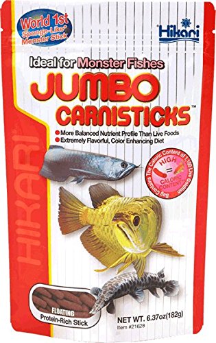 Hikari Fish Jumbo Carnistick Floating Type Long Pellets, 182G, All Life Stages - Review, Price and Buying Guide