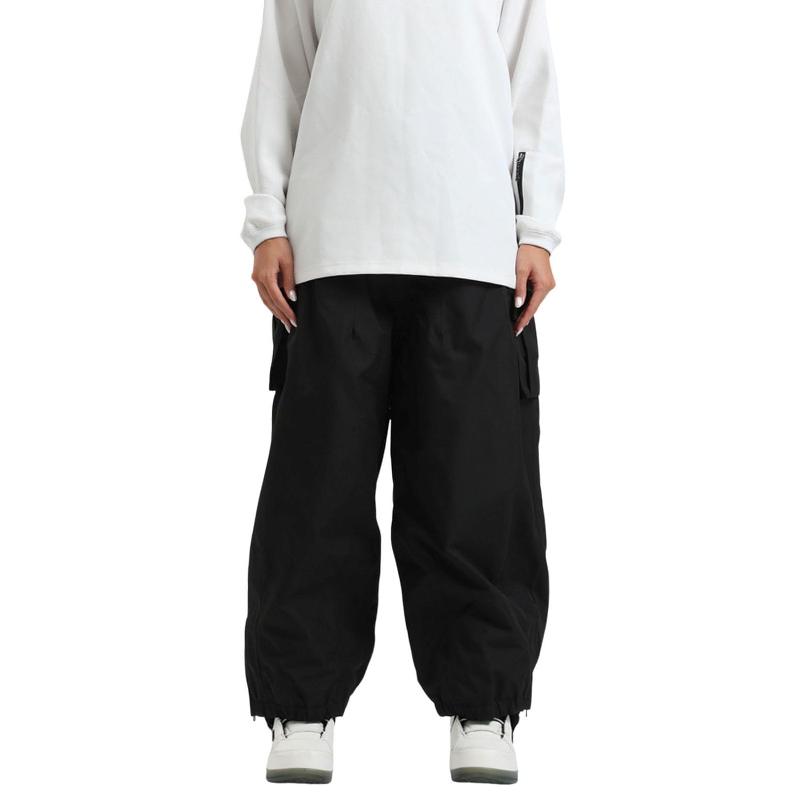 Generisch Snowboardhose für Herren, Baggy, Wasserdicht, Ski Hosen, Schnee-Cargohose, Warme Isolierung, Skihose, Winterhose, Atmungsaktiv, Snowboard Hose, Outdoor Schneehose