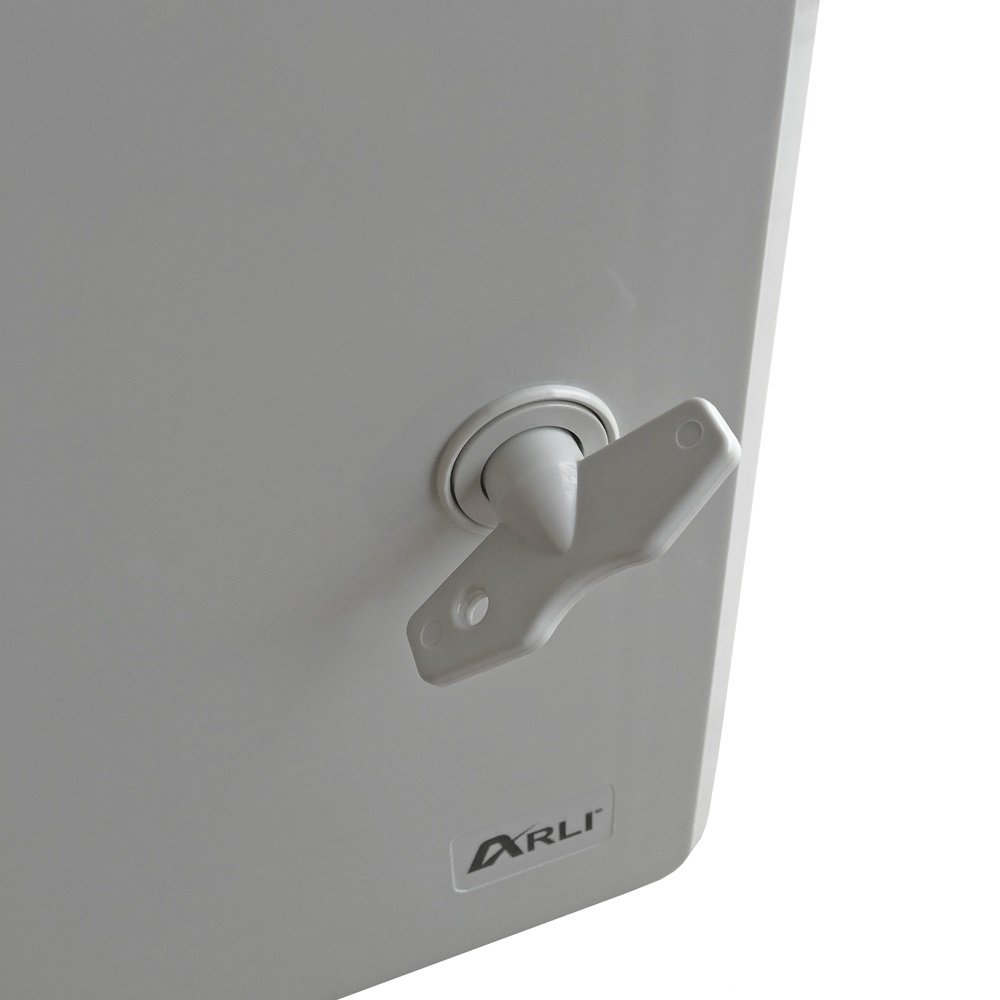 ARLI Schaltschrank IP65 300 x 400 x 165 mm mit verzinkter Montageplatte und Verriegelung Industriegehäuse Tür mit umlaufender Dichtung Leergehäuse ABS Kunststoff leer Schrank 30x40x16,5 cm