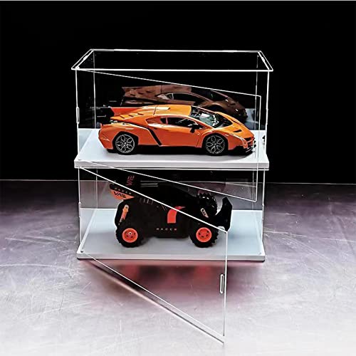 Vitrine acrylique transparente ouverte de 25x20x20 cm pour protéger vos objets