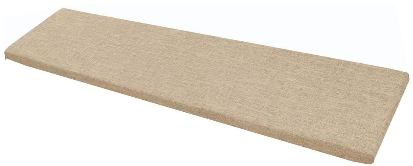 Cuscini Imbottiti per Panche da Esterno/Interno – Lino e Cotone Antiscivolo con Fibbia – 120x40, 100x40, 80x40, 100x50 – Cuscino per Panchina per Giardino, Sagre, Birrerie e Cucina(13,120x45x5cm)
