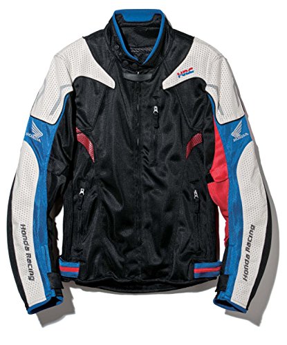 HRC メッシュジャケット　トリコロール　Mサイズ Amazon | Honda(ホンダ) HRC フラッシュメッシュジャケット