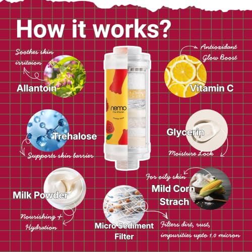 Image of NEMO Vitamin Shower Filter | Korean Skin & Hair Glow | Made in South Korea