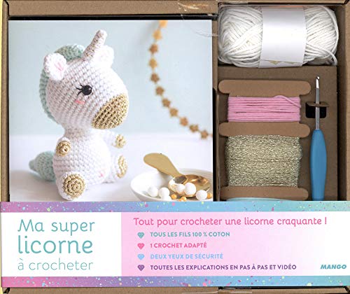 Coffret Ma super licorne: &agrave; crocheter