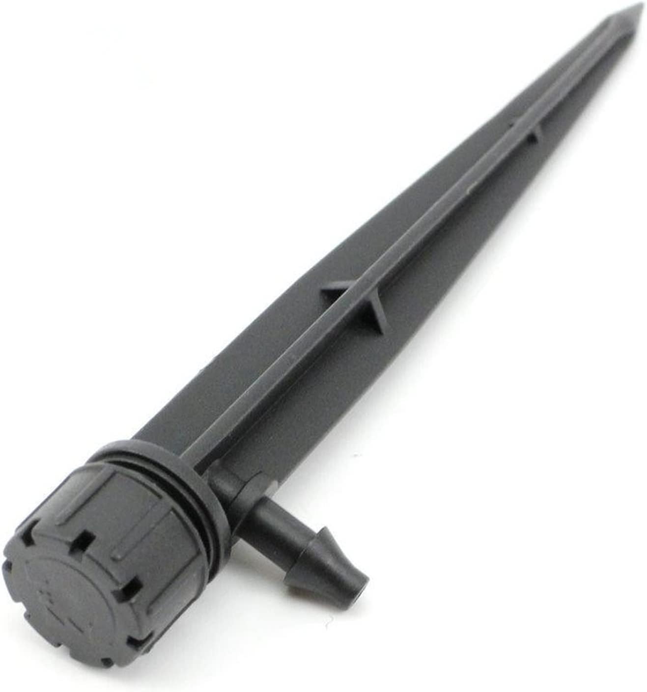 100Pcs Drip Irrigation Adjustable Stake Water Dripper Farmland Watering Use 4/7 Mm