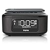 iHome iBTW23 Dual wekker met Bluetooth-functie en handsfree – draadloos opladen van smartphones met Qi-technologie…