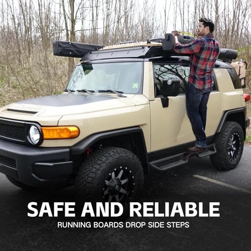 Estribos laterales para Toyota FJ Cruiser 2007-2014 miniatura 3