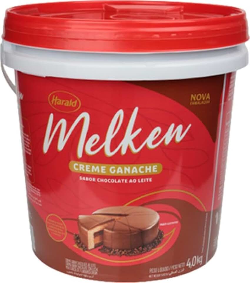 Creme Ganache Chocolate ao Leite 4Kg Melken Harald