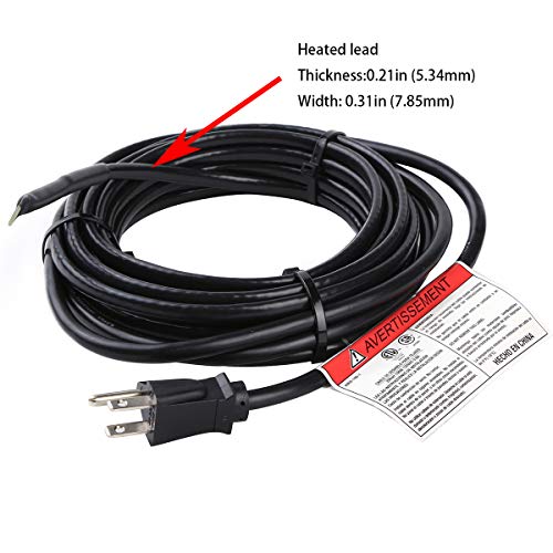 Heatit Hird 160 Feet 5 Watts Per Foot Roof & Gutter Snow De-Icing Cable #TOP1