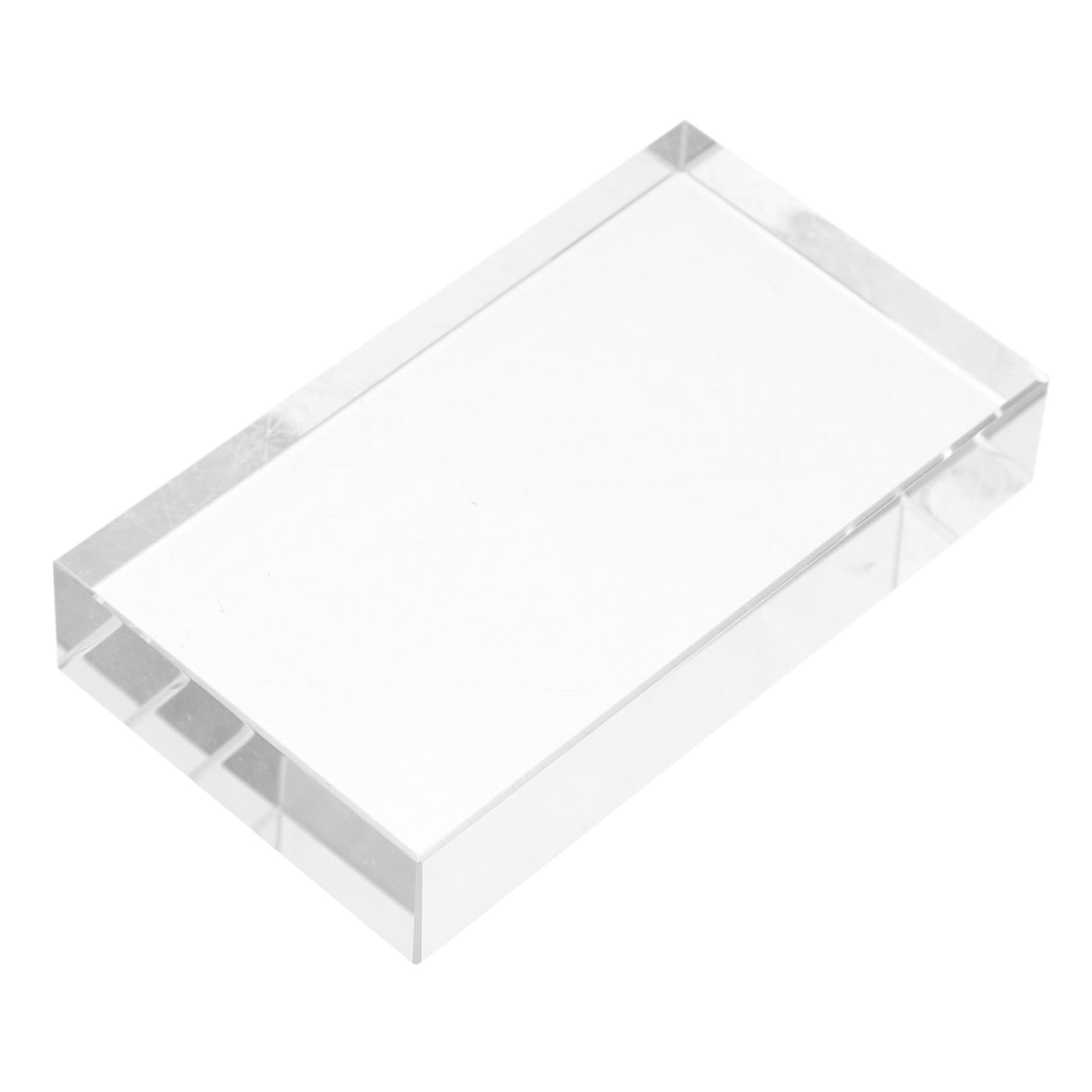 Alipis Rectangular Glass Beam Splitting Prism Prisms for Boys and Physics Experiments Light Decor