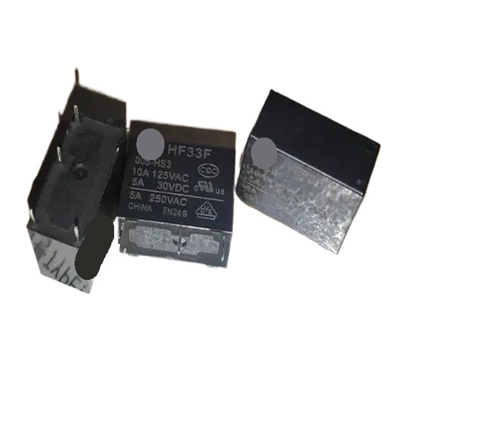YZWRWRMKTB 1pc HF33F 005-HS3 (33FA-5V/12V/24V-5A) Relay 4pins