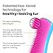 Tangle Teezer Pet Teezer Fellpflegebürste für große Hunde – Hundebürste für Trocken- oder Badegebrauch – Die perfekte Bürste für Hunde – Blau & Pink