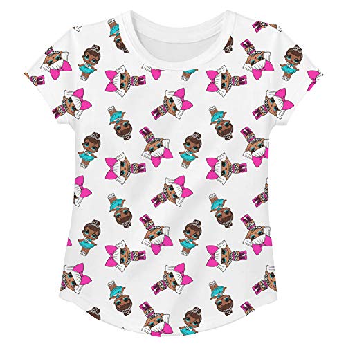 L.O.L. Surprise! Girls 2-Piece Short Sleeve Tee & Long Sleeve T-Shirt Bundle Set - Girls Sizes 4-164