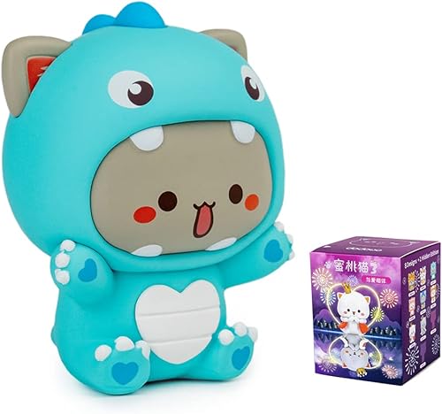 BEEMAI Mitao Cat with Love Series 8 piezas de diseño aleatorio lindas figuras coleccionables regalo de cumpleaños (juego completo)