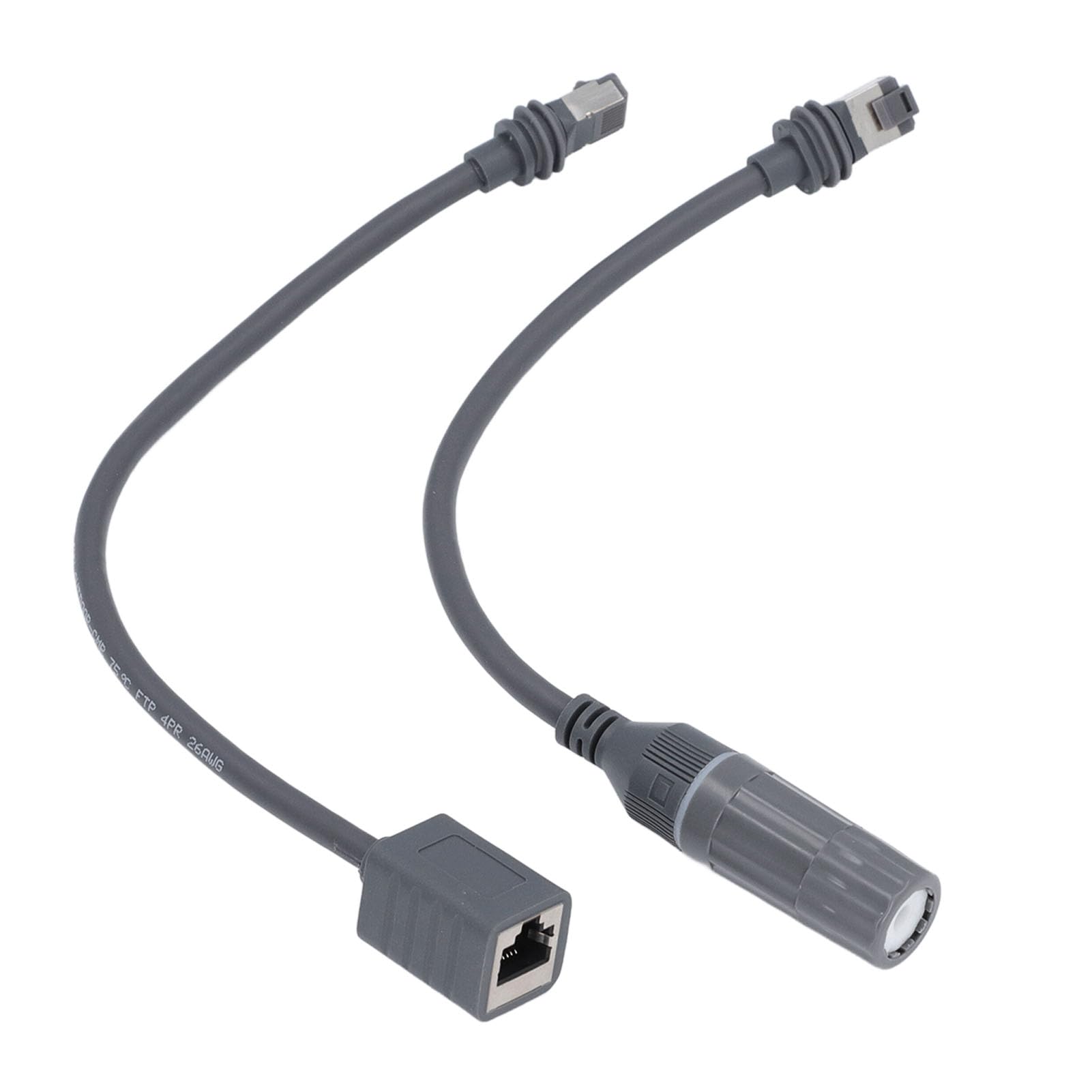 Walfront SPX to RJ45 Adapter for Gen 3, Water Proof Satellite Cable Extension 1200mbps Transfer Rate for Indoor and Outdoor Use Rubber Copper Material