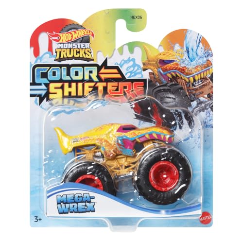 Hot Wheels Monster Trucks Color Shifters 2023 (Mega-Wrex)