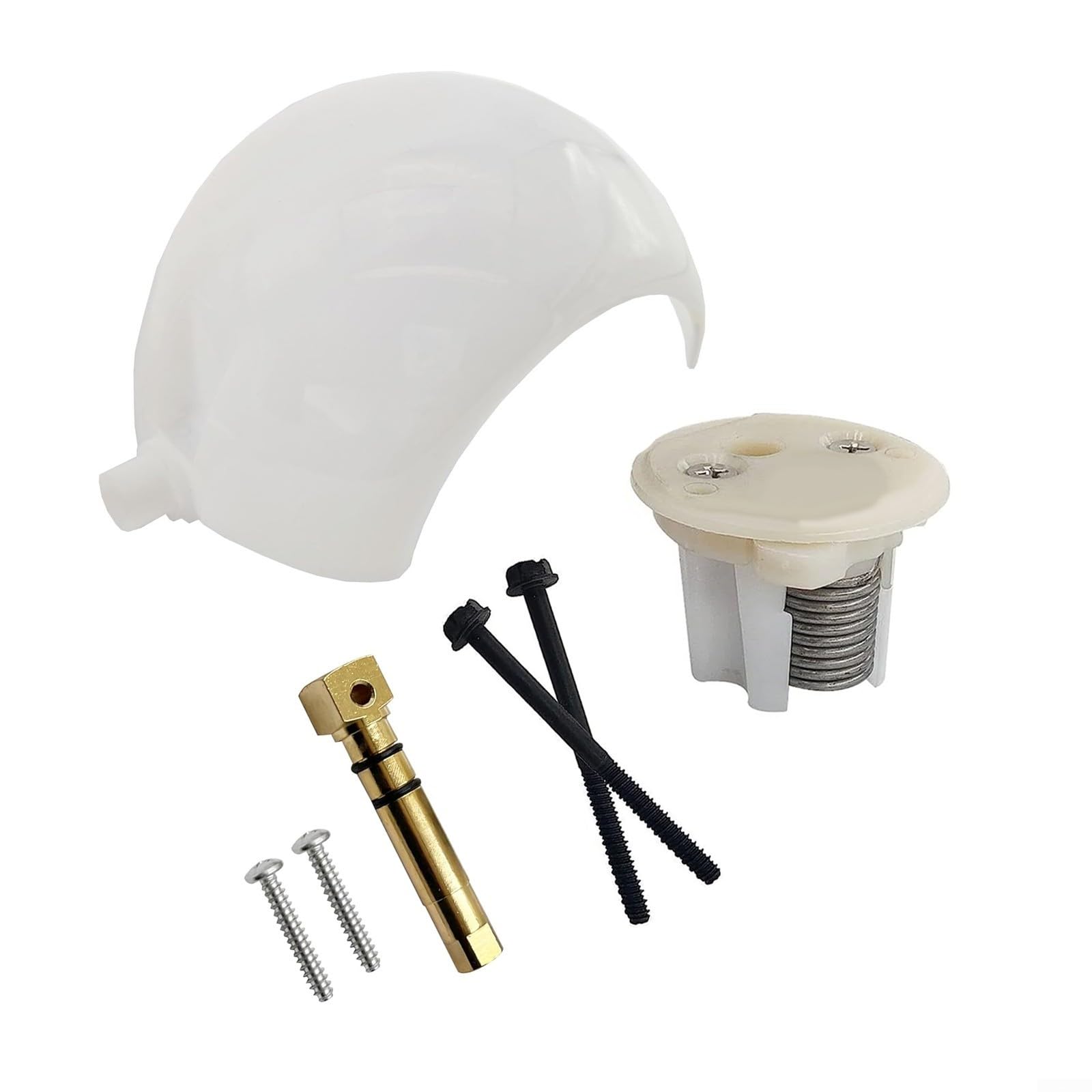 Cartuccia a molla per asse a sfera di scarico WC per camper 385318162 per Sealand 9108559136 WC a pedale a filo di gravità - Set di plastica a montaggio diretto