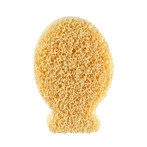 Chicco Spugna per Bambini Con Ioni Argento, Spugna Morbida e Delicata per Pelli Sensibili, Con Azione Batteriostatica per Prevenire Batteri e Cattivi Odori, 6 Mesi +, Gialla