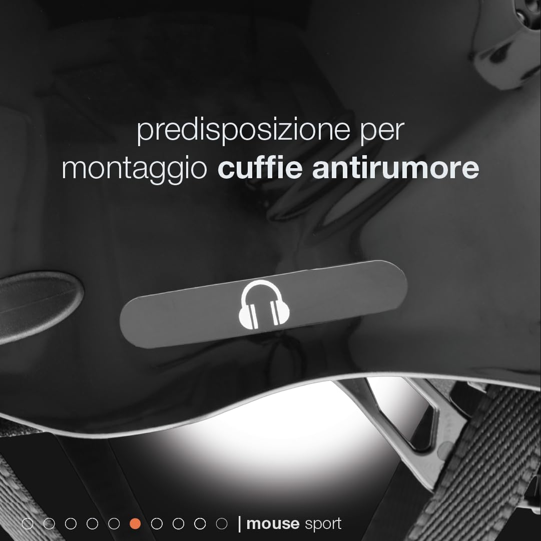 Casco Mouse Kong Mod. Mouse Bianco
