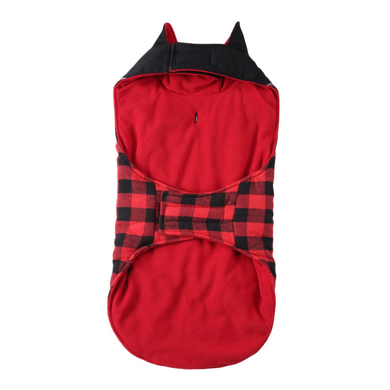 ifundom 1pc Pet Dog Raincoat Thickened Winter Dog Coat for Outdoor Use Reflective Design Warm and Comfortable Puppy Apparel Present for