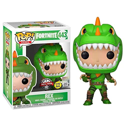 Funko Pop! Games: Fortnite Rex Glows In The Dark Exclusive #443