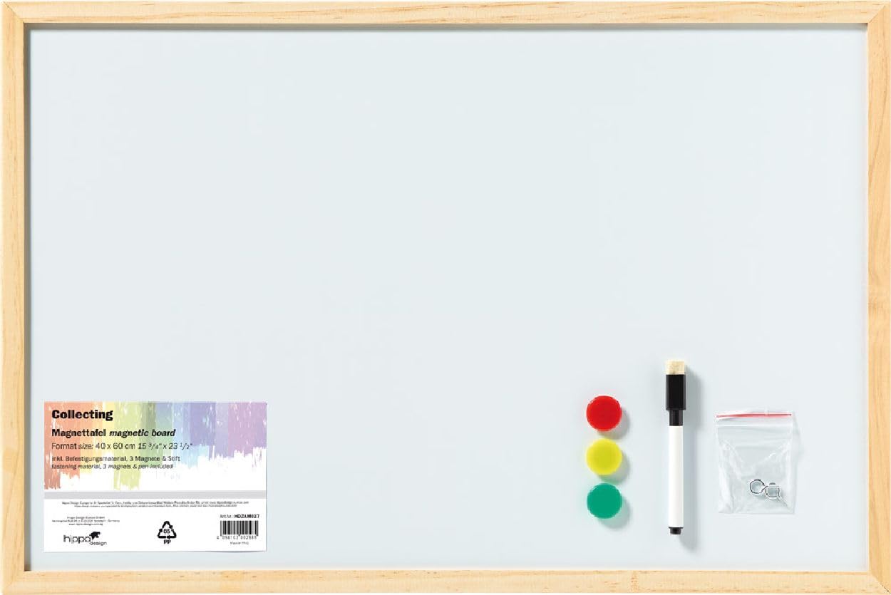 walther design Magnettafel 40x60 cm mit Stift und Magneten