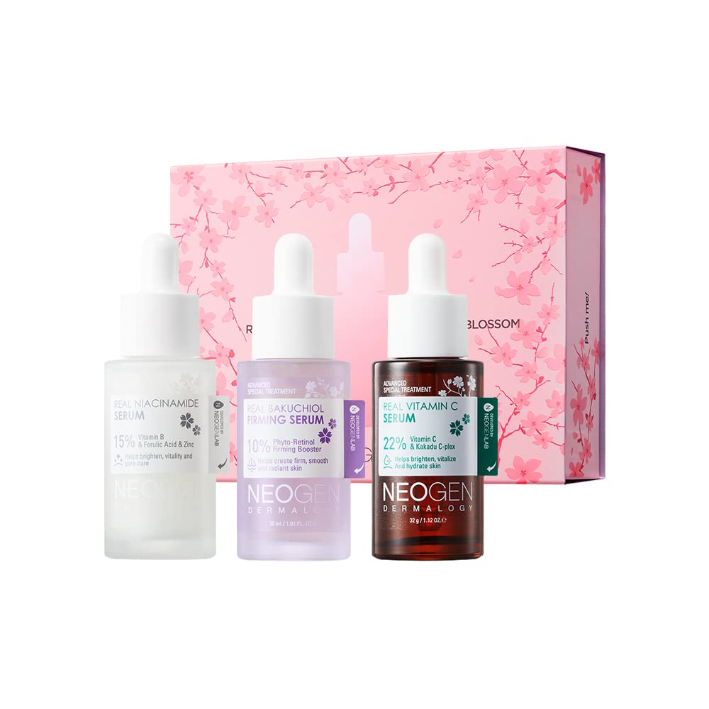 Dermalogy Niacinamide Vitamin C Retinol Bakuchiol Serum Collection