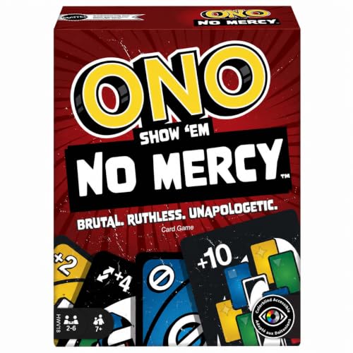 Image of Classic Card Game - 112 Colorful Cards | Fun Family & Party Game | 2-10 Players | Easy to Learn | Ages 7+ | Fast-Paced Colour & Number Matching Game for Kids & Adults (NO Mercy)