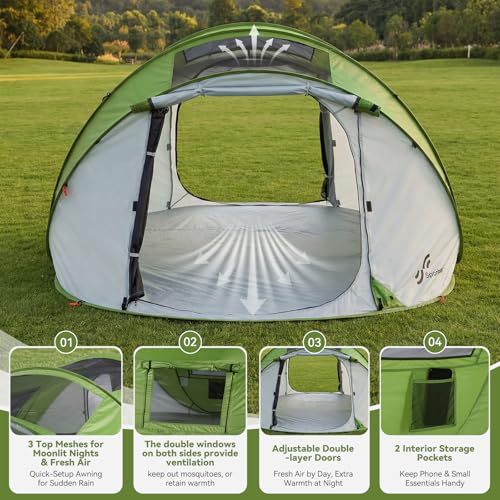 Sportneer 2-Person Pop Up Tent