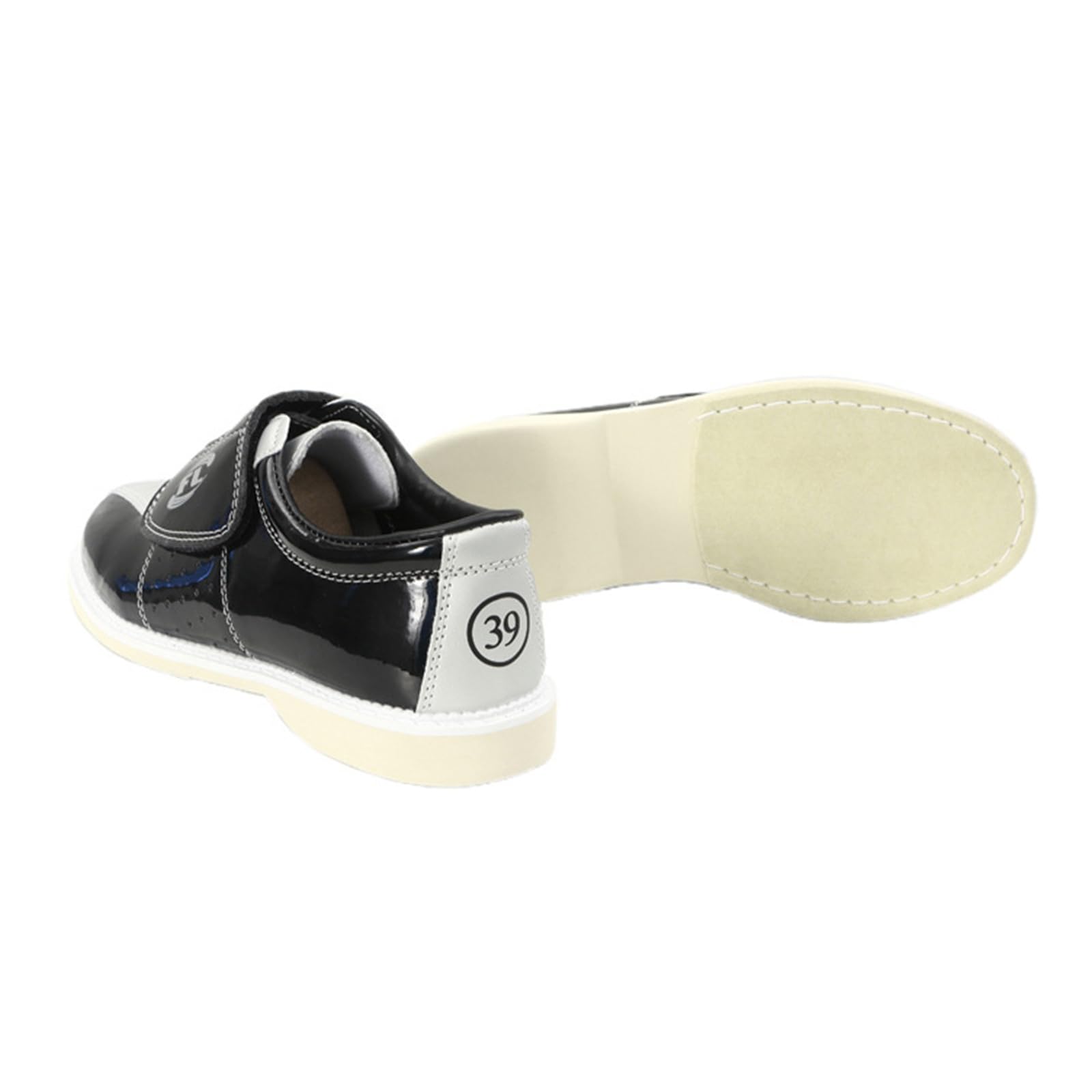 JiuQing Bowlingschuhe Für Herren Damen Slip-On-Walking-Schuhe Für Den Innenbereich Wildleder-Gleitsohle Für Bowling-Training Für Anfänger