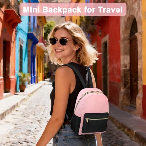 Image of BTOOP Mini Backpack Women Girls Water-resistant Small Backpack Purse Shoulder Bag for Womens Adult Kids School Travel