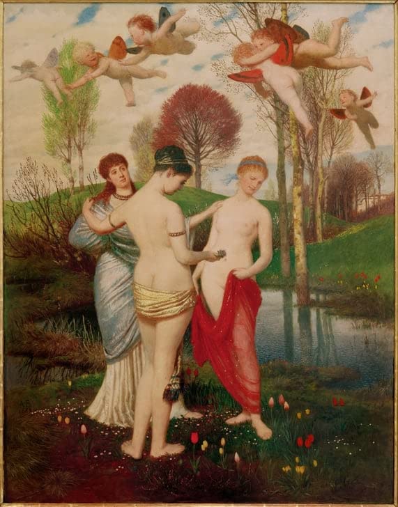 Impression d'affiches Arnold Böcklin pour sublimer un grand mur vide 60x90cm